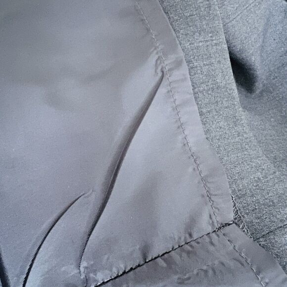 Calvin Klein Black & Gray Colorblock Pencil Dress Secretarycore Lined - Size 6 - Picture 6 of 8